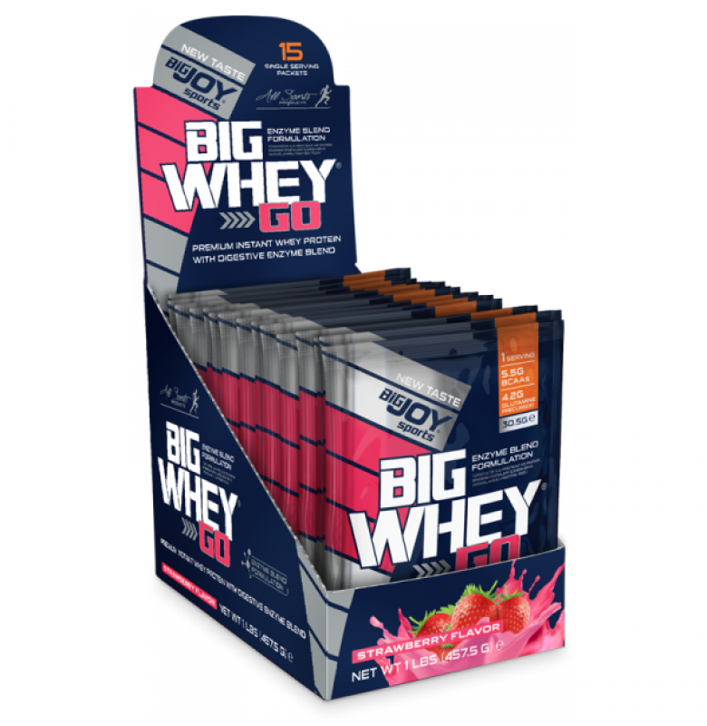 BigJoy BigWhey Go! Protein 458 Gr 15 Saşe