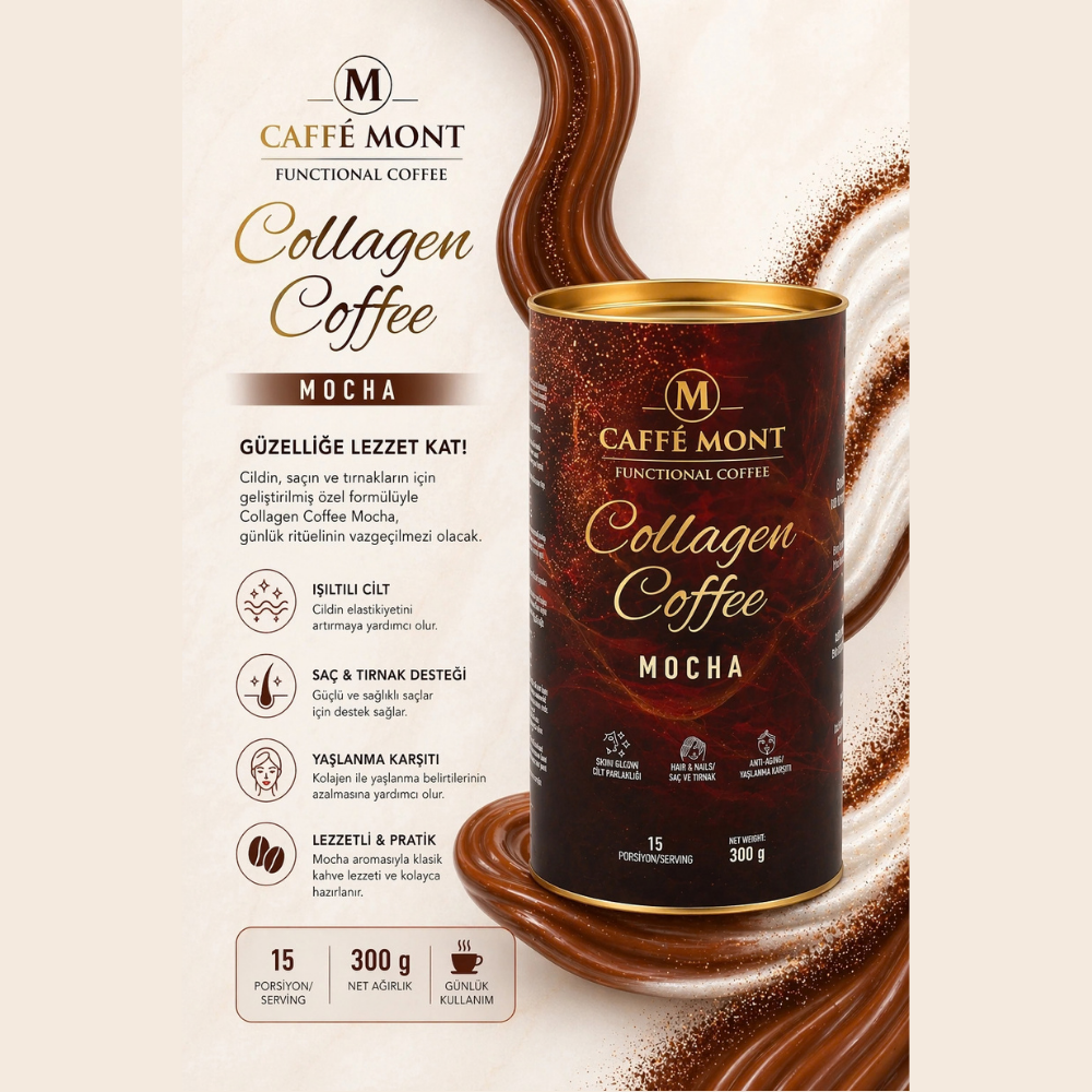 Caffe Mont Caffe Mont Collagen Coffee 300 Gr
