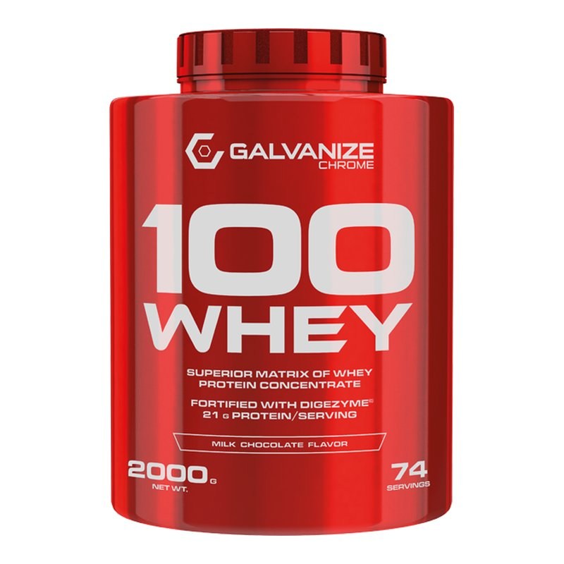 Galvanize Nutrition Galvanize Nutrition 100 Whey Protein 2000 gr 74 Servis