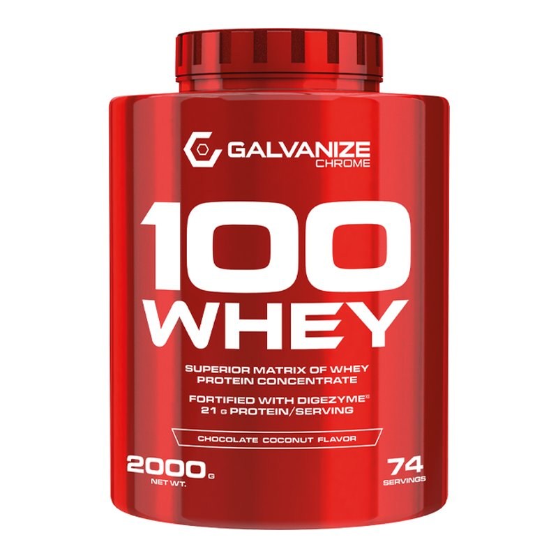Galvanize Nutrition Galvanize Nutrition 100 Whey Protein 2000 gr 74 Servis