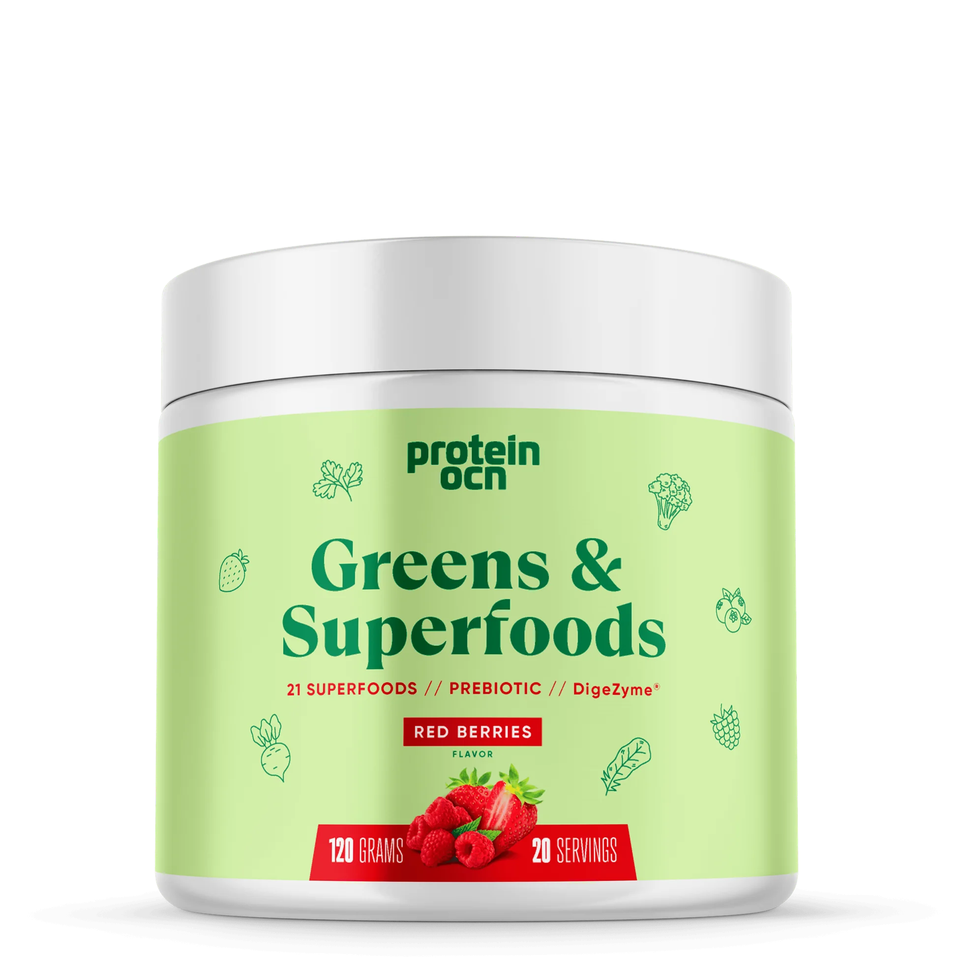 Protein Ocean Greens & Superfoods 120 Gr