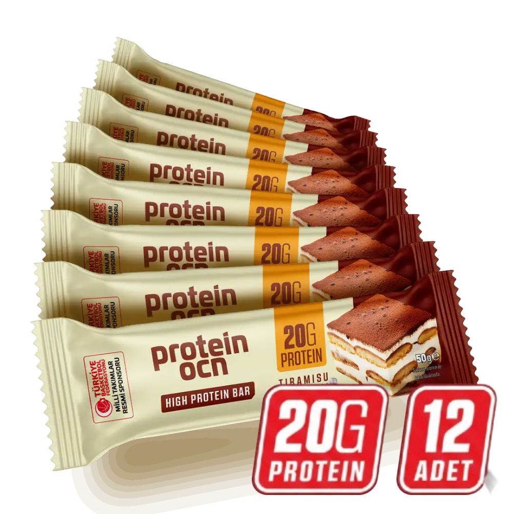 Protein Ocean Protein Bar 50 gr x 12 Adet