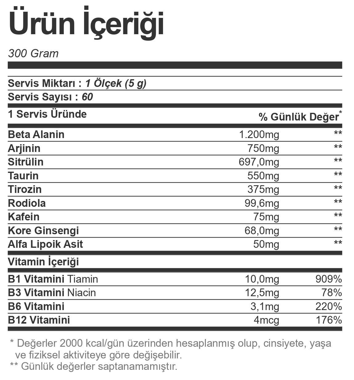 Trec Nutrition Boogieman Pre-Workout 300 gr