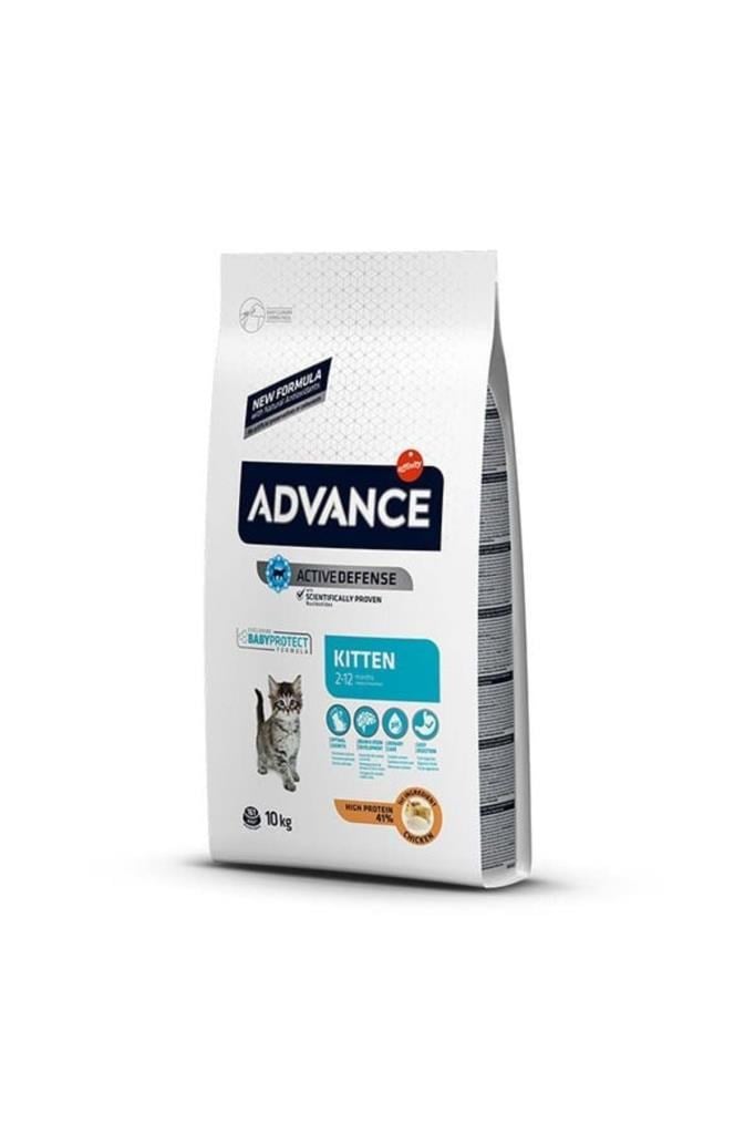 Advance Advance Cat Kitten Tavuklu Prinçli Yavru Kedi Maması 10 Kg