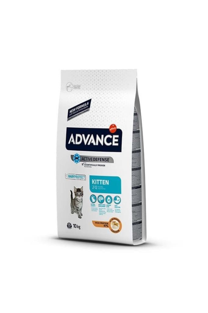 Advance Advance Cat Kitten Tavuklu Prinçli Yavru Kedi Maması 10 Kg