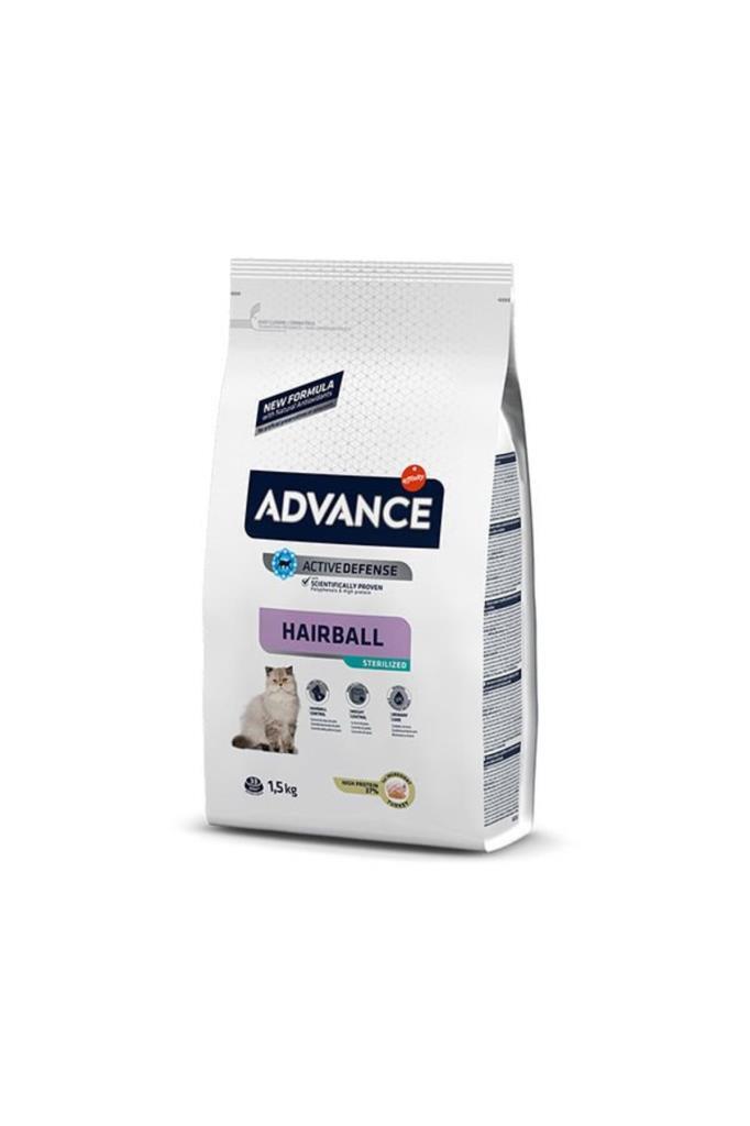 Advance Advance Hairball Tüy Yumağı Önleyen Hindili Kısır Kedi Maması 1,5 Kg
