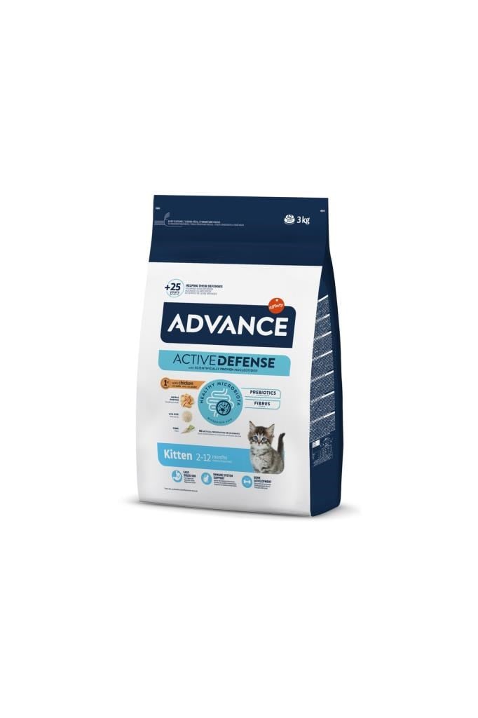 Advance Advance Kitten Tavuklu 3 kg Yavru Kedi Maması
