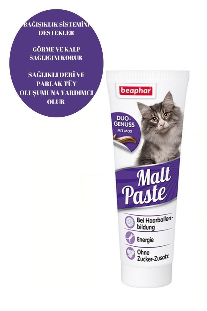 Beaphar Duo Active Malt Tüy Yumağı Engelleyici Kedi Macunu 100 gr