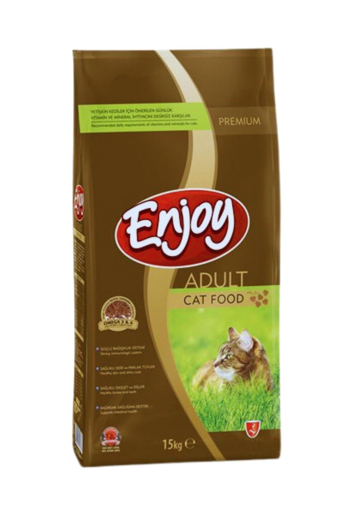 Enjoy Tavuklu Yetişkin Kedi Maması 15 Kg