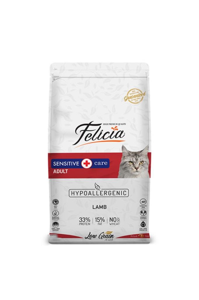 Felicia Felicia Kuzu Etli Yetişkin Kedi Maması Düşük Tahıllı Hipoalerjenik 2 Kg Flc-024