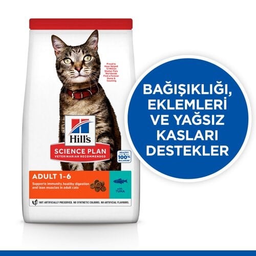Hill's Hill's Optimal Care Tuna Balıklı Yetişkin Kedi Maması 1,5kg