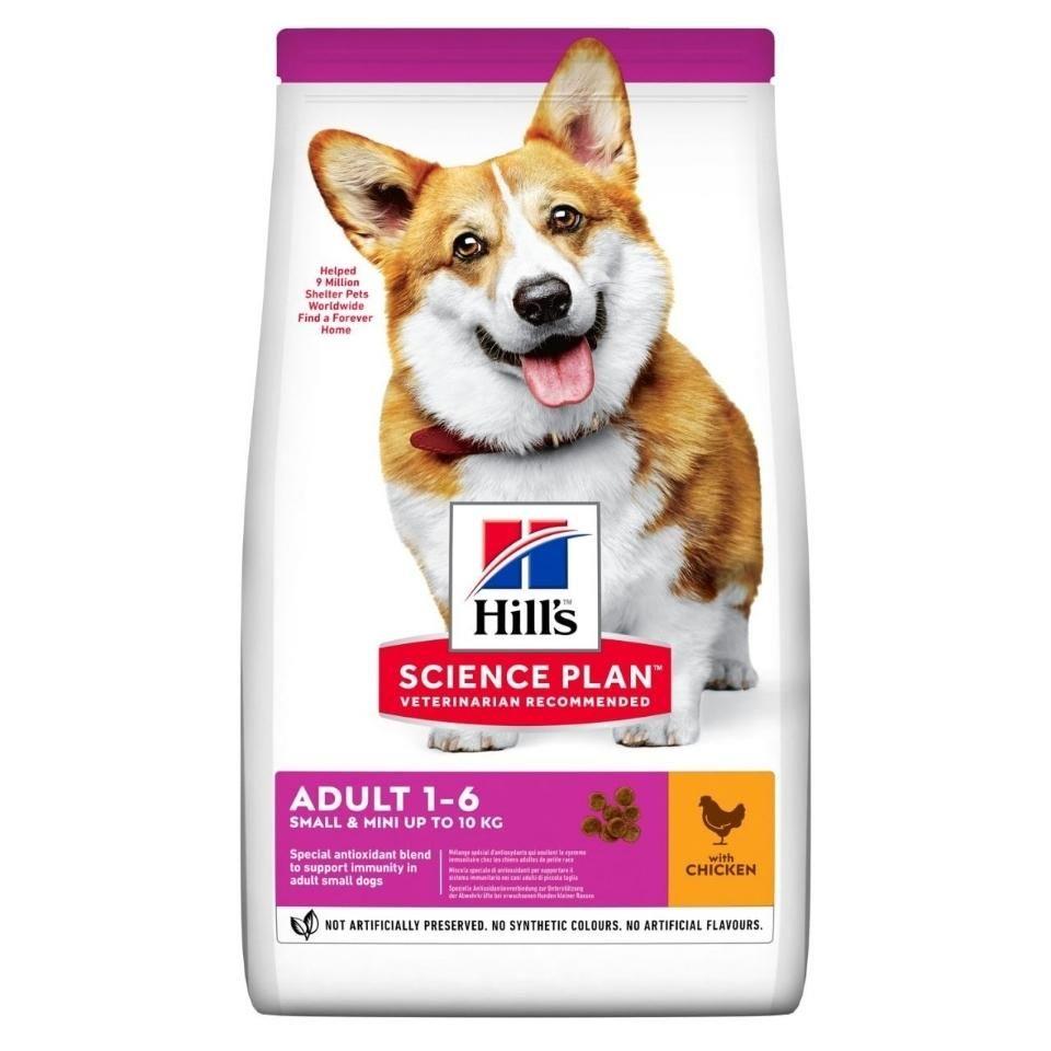 Hills Science Plan HILL'S SCIENCE PLAN Small & Mini Adult Tavuklu Köpek Maması 1,5kg