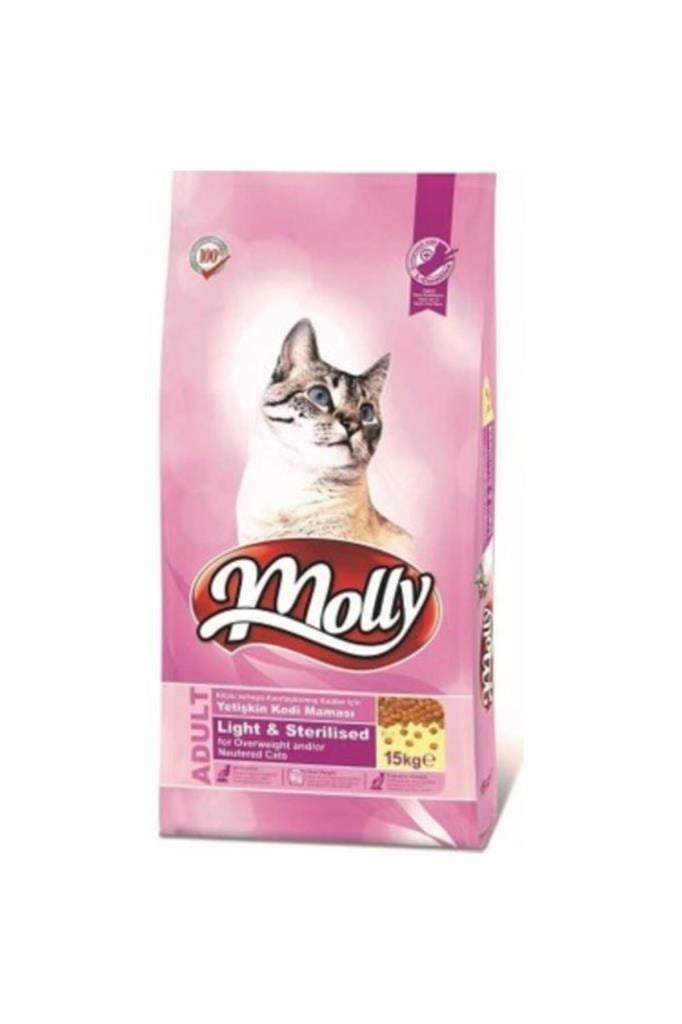 Molly Molly Sterilised Tavuklu Kısırlaştırılmış Kedi Maması 15 Kg