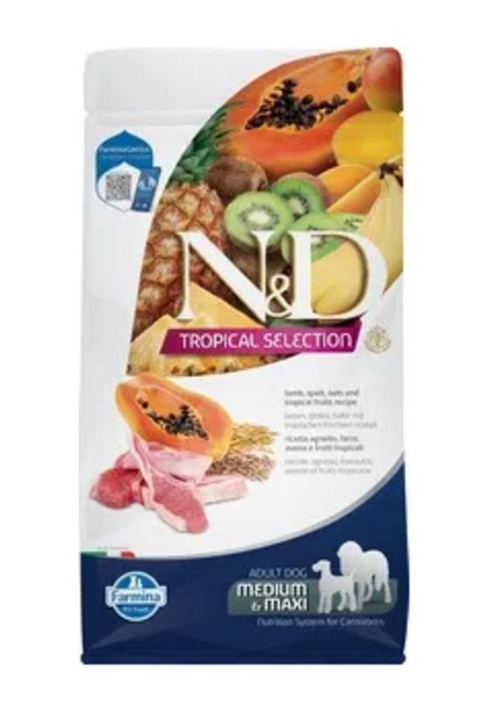 N&D N&D TROPICAL SELECTION Kuzulu Orta Ve Büyük Irk Yetişkin Köpek Maması10 Kg