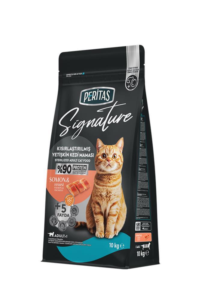PERİTAS PERİTAS Signature Somonlu Kısırlaştırılmış Kedi 10 kg