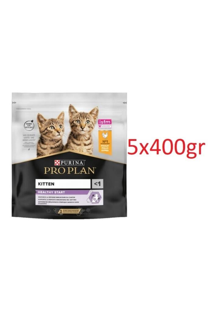 Pro Plan Junior Tavuklu Yavru Kedi Maması 5X400 Gr