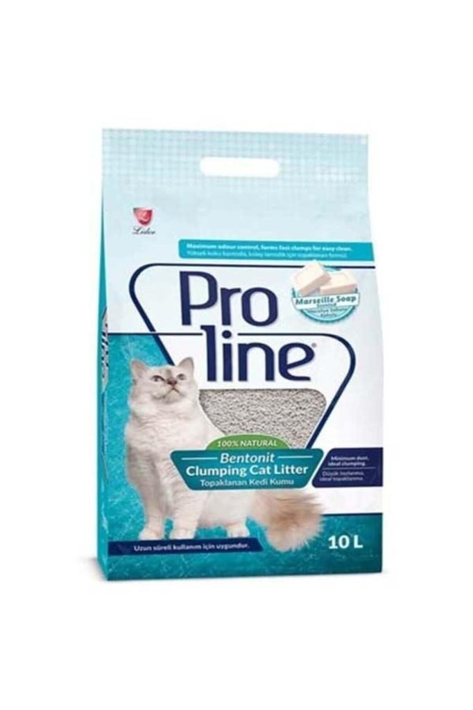 Proline Pro Line Proline Marsilya Sabun Kokulu Topaklanan Bentonit Kedi Kumu 10 Lt