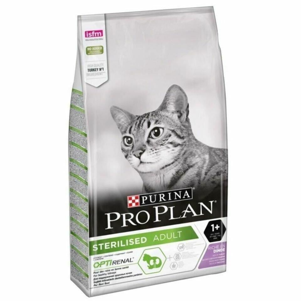 Proplan Pro Plan Sterilised Tavuklu Ve Hindili Kısırlaştırılmış Kedi Maması 3 Kg