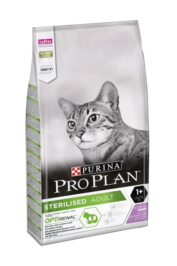 Proplan Pro Plan Sterilised Tavuklu Ve Hindili Kısırlaştırılmış Kedi Maması 3 Kg