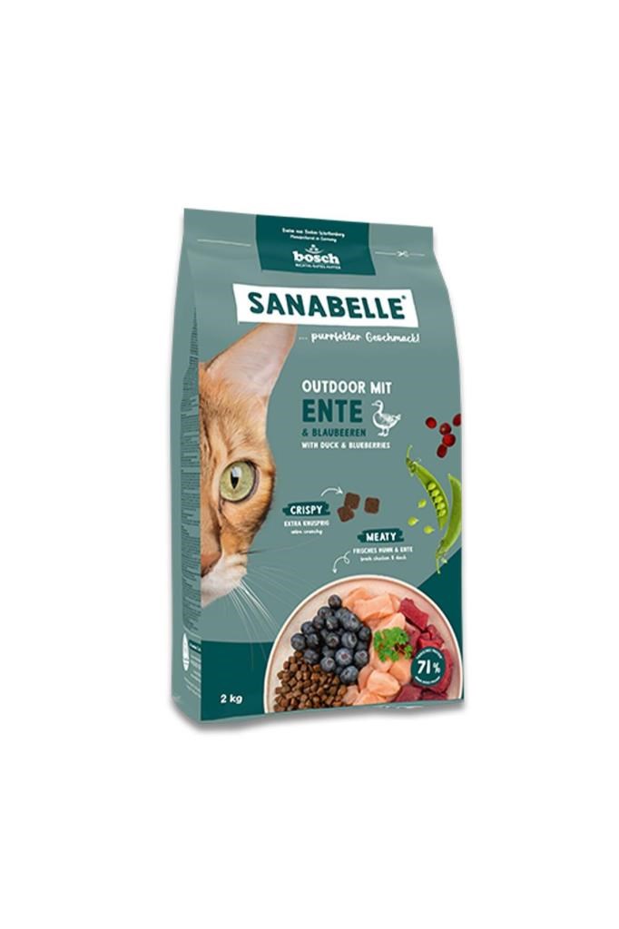 Sanabelle Outdoor Ördek Etli Yetişkin Kuru Kedi Maması 8 Kg