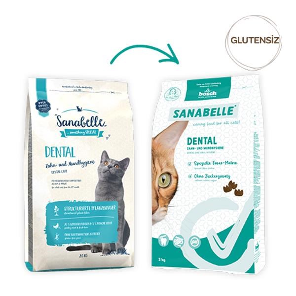 sanabelle Sanabelle Sanabelle Dental Ağız ve Diş Sağlığına Özel Kedi Maması 8 kg
