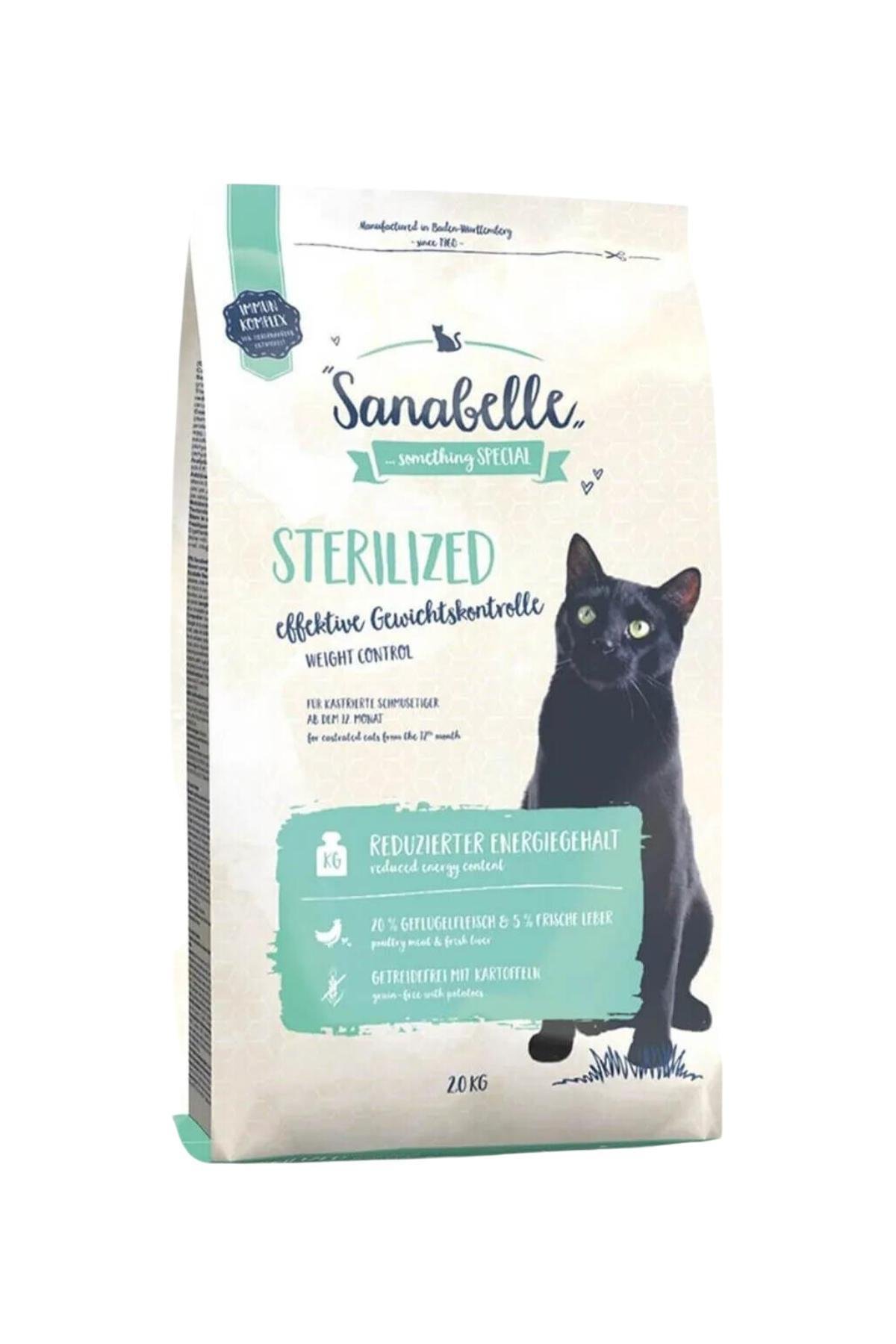 Sanabelle Sterilized Kısırlaştırılmış Kedi Maması 2 Kg