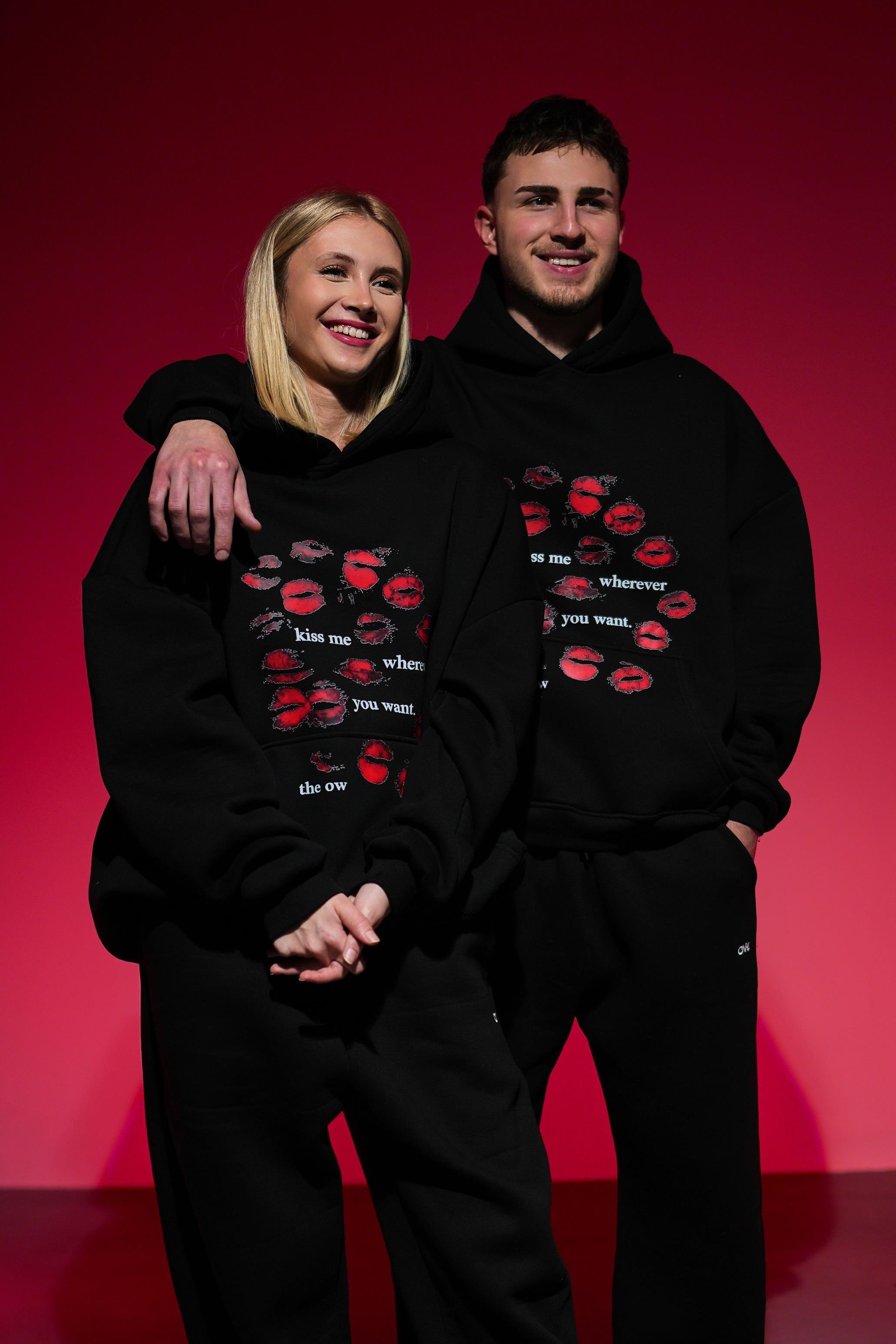 THEOW Unisex Siyah Sweatshirt