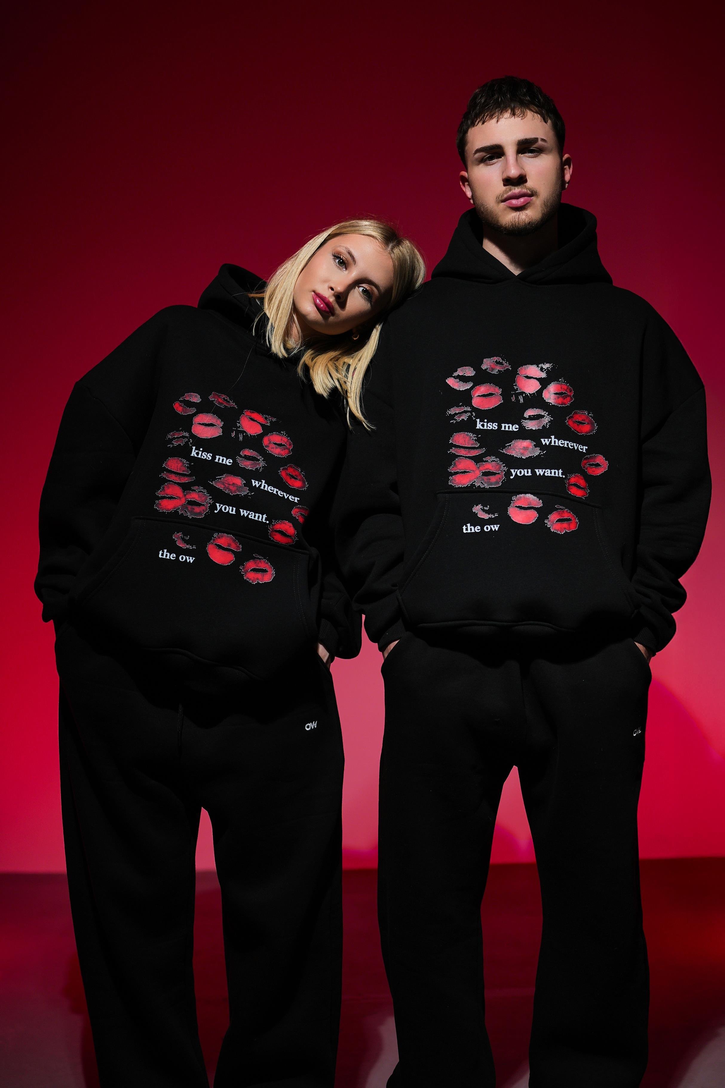 THEOW Unisex Siyah Sweatshirt