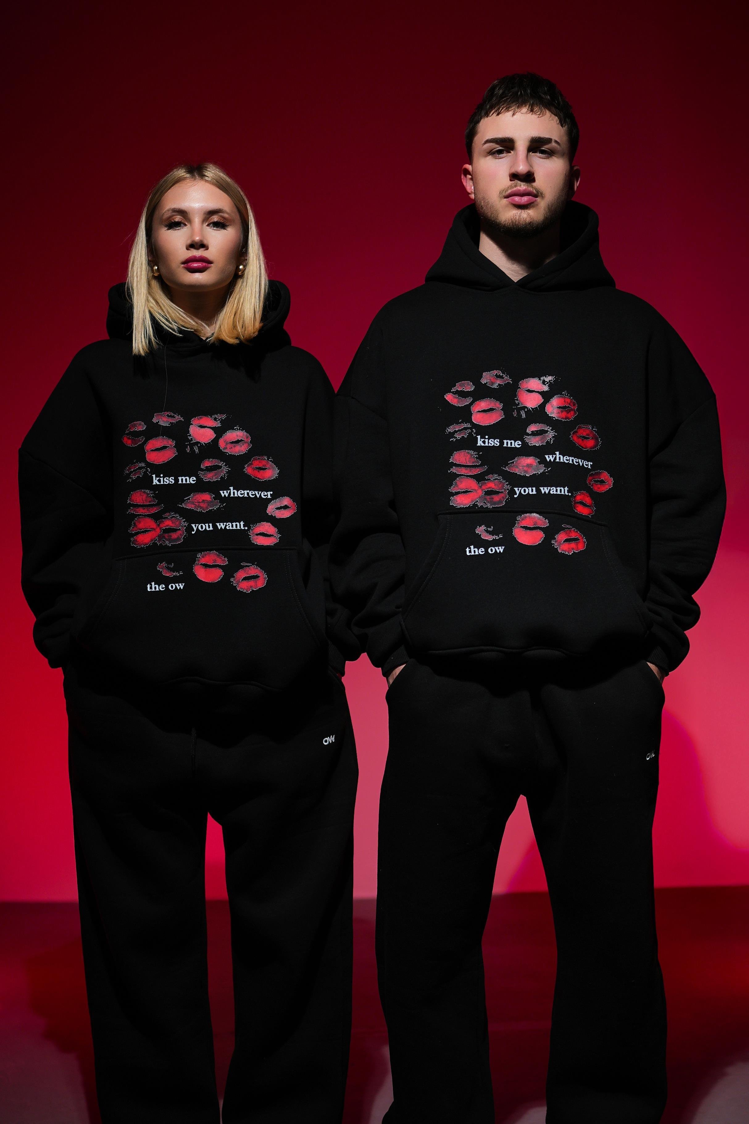 THEOW Unisex Siyah Sweatshirt