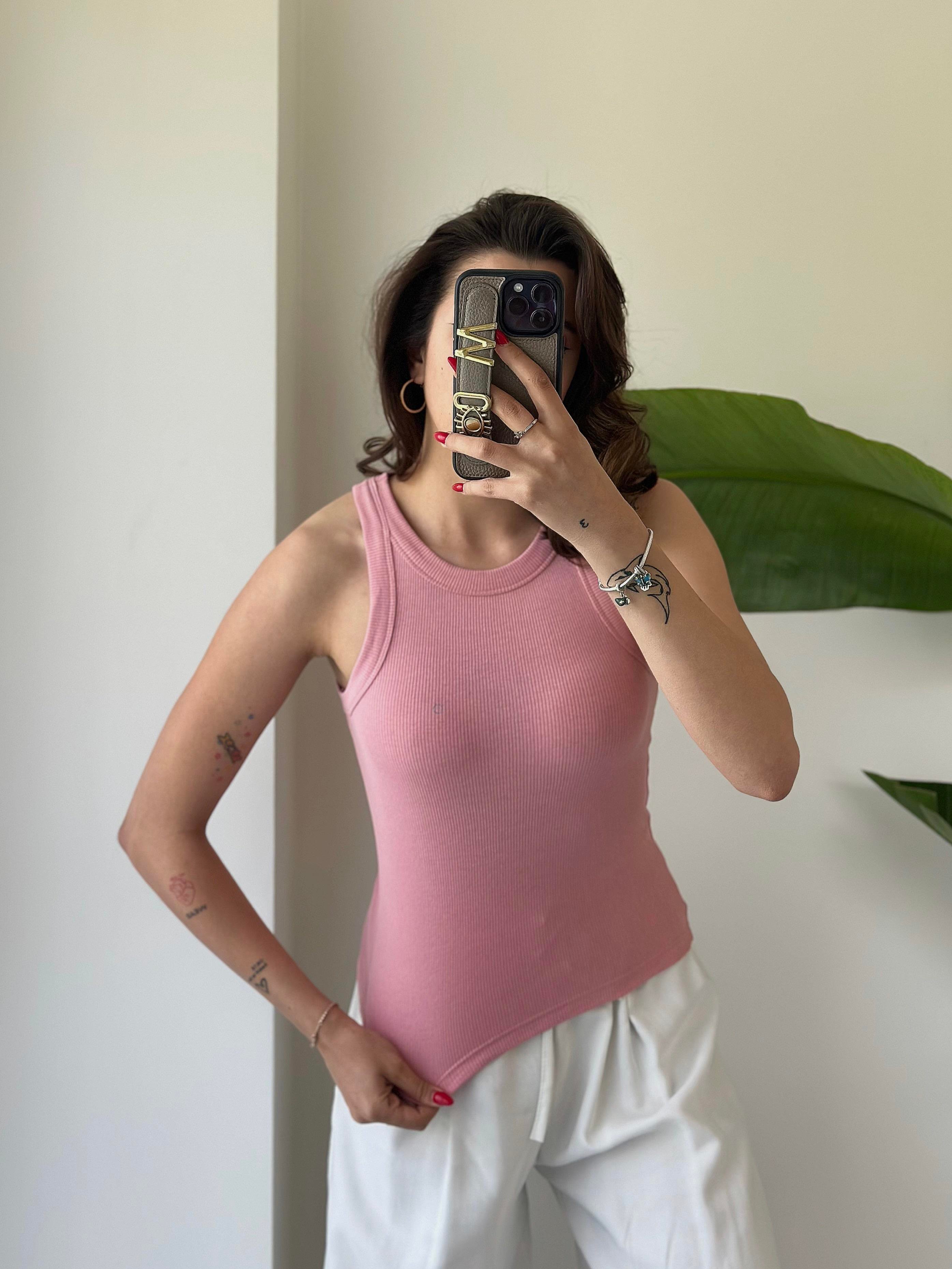 Colorado Tam Boy Halter Yaka Gül Kurusu Üst