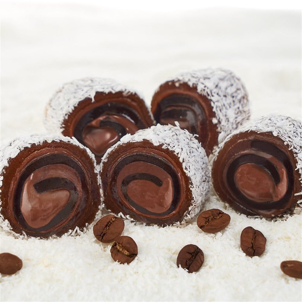 Klasik Türk Kahveli Çikolatalı Lokum 500g
