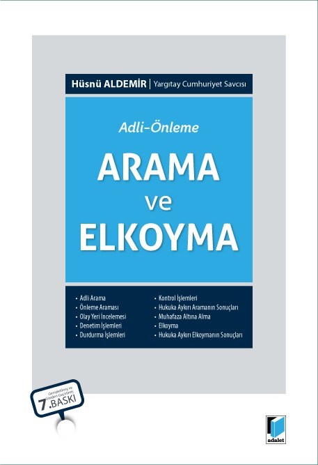Adli - Önleme Arama ve Elkoyma