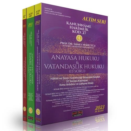Altın Seri Kanunname Hakimlik Kod: 27