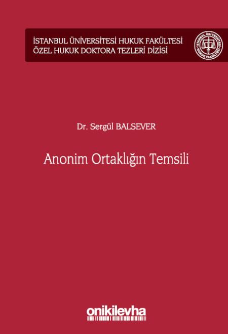 Anonim Ortaklığın Temsili