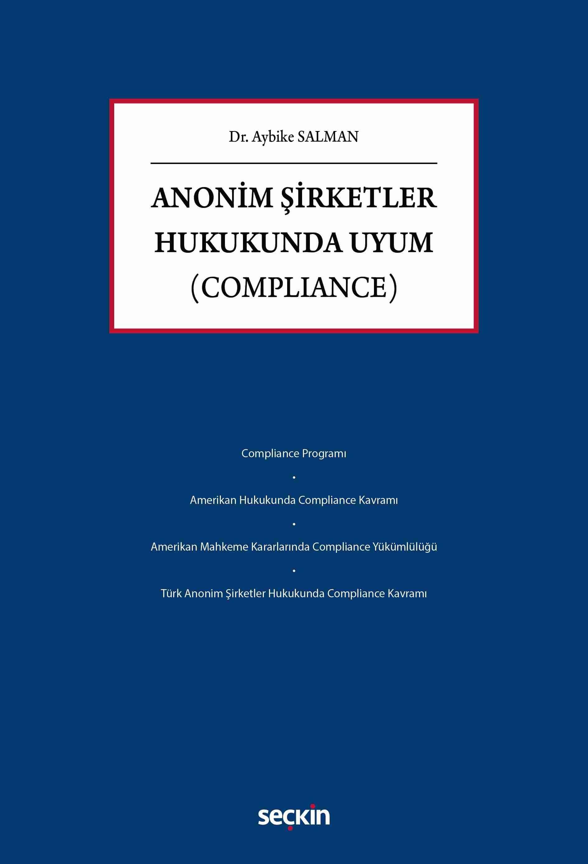 Anonim Şirketler Hukukunda Uyum