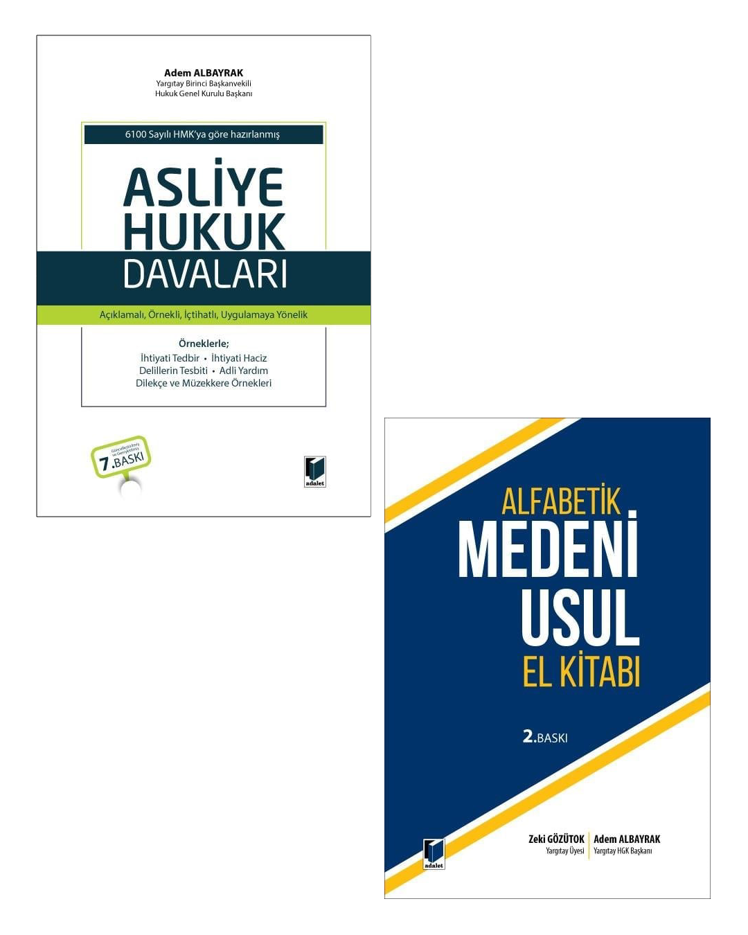 Asliye Hukuk Davaları + Alfabetik Medeni Usul El Kitabı Kampanya Seti