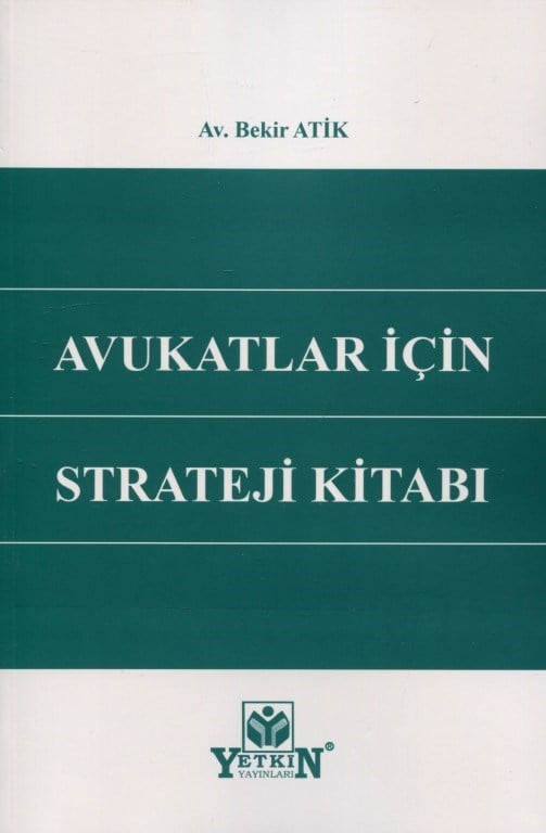 Avukatlar için Strateji Kitabı