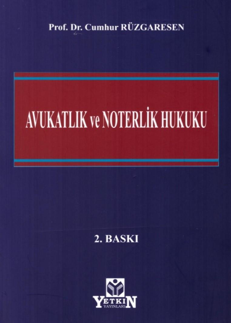 Avukatlık ve Noterlik Hukuku