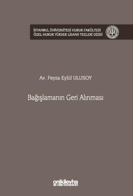 Bağışlamanın Geri Alınması