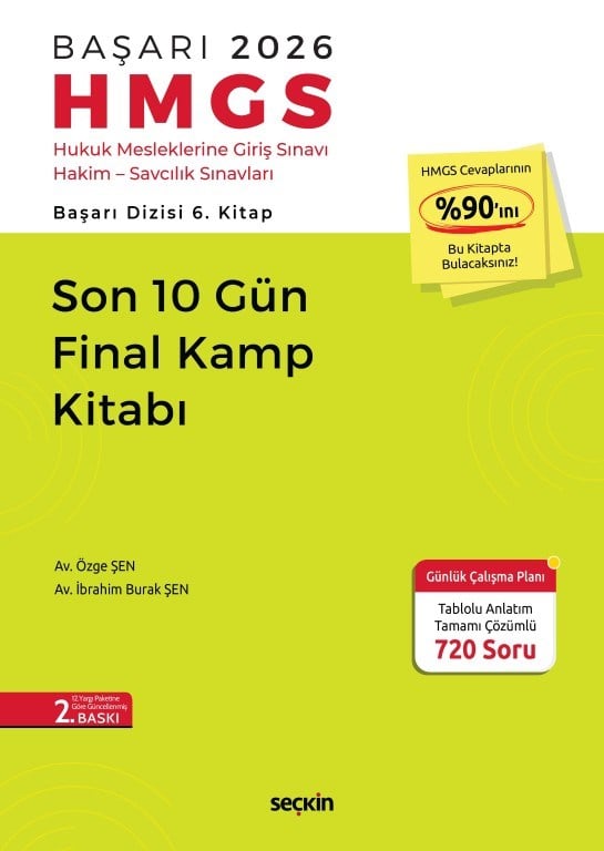 BAŞARI - HMGS Son 10 Gün Final Kamp Kitabı