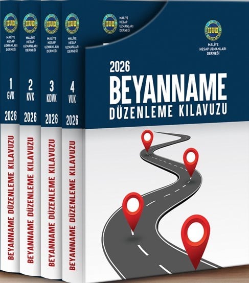 Beyanname Düzenleme Kılavuzu 2026 (4 Cilt Takım)