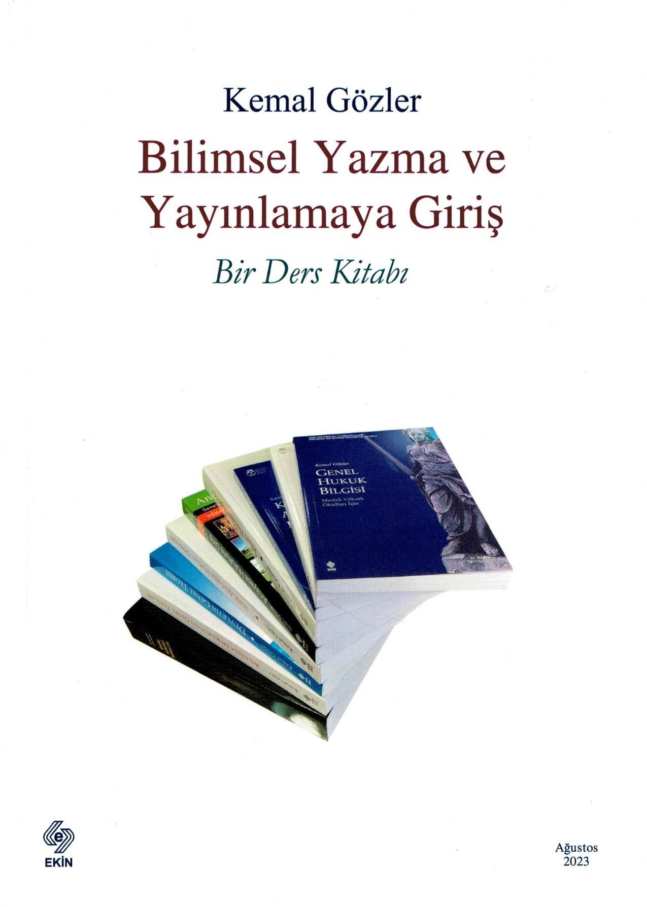 Bilimsel Yazma ve Yayınlamaya Giriş Bir Ders Kitabı