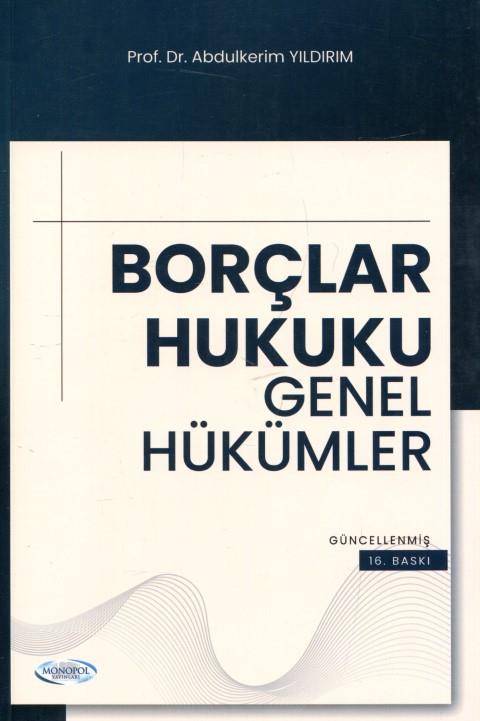 Borçlar Hukuku Genel Hükümler