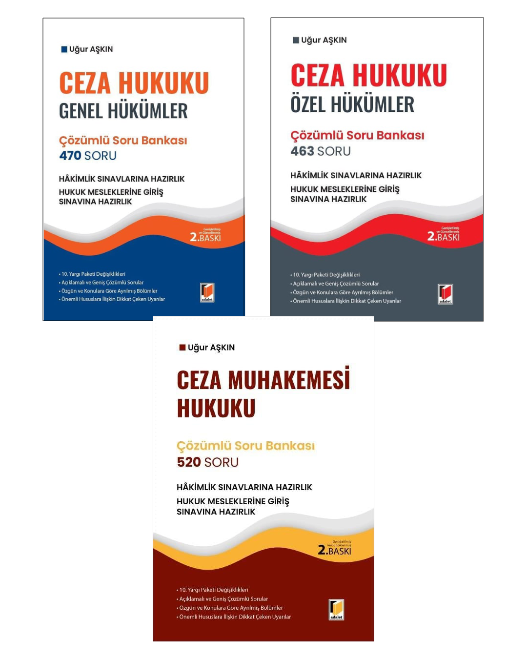 Ceza Genel - Özel - Muhakemesi Çözümlü Soru Bankaları Kampanya Seti