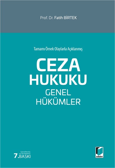 Ceza Hukuku Genel Hükümler