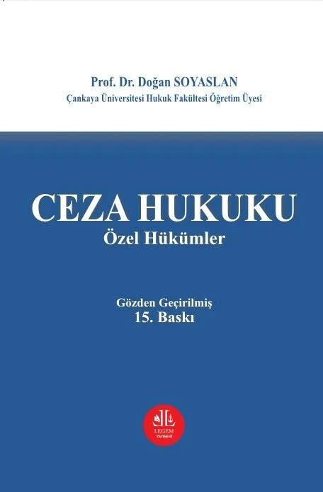 Ceza Hukuku Özel Hükümler
