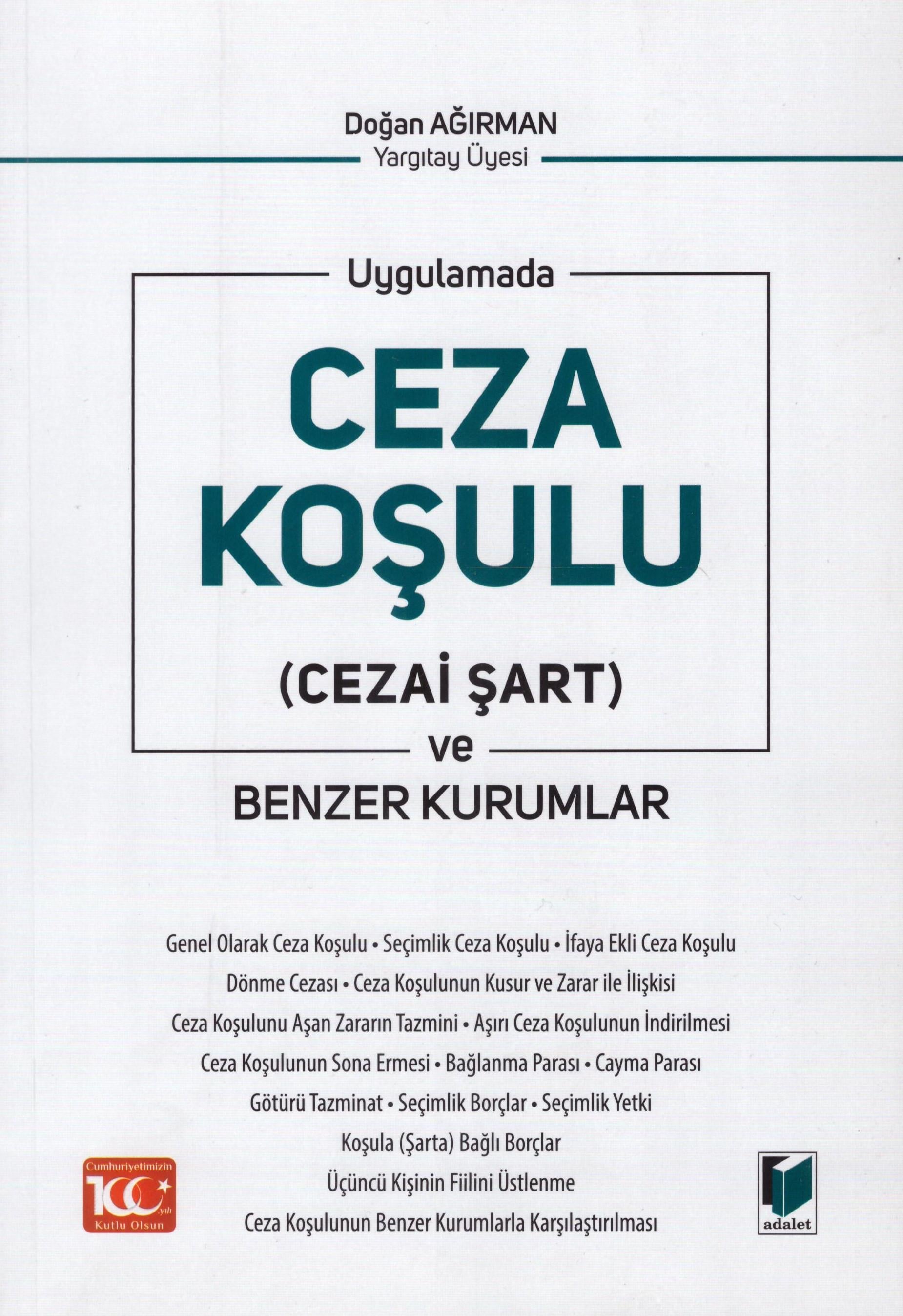 Ceza Koşulu (Cezai Şart) ve Benzer Kurumlar