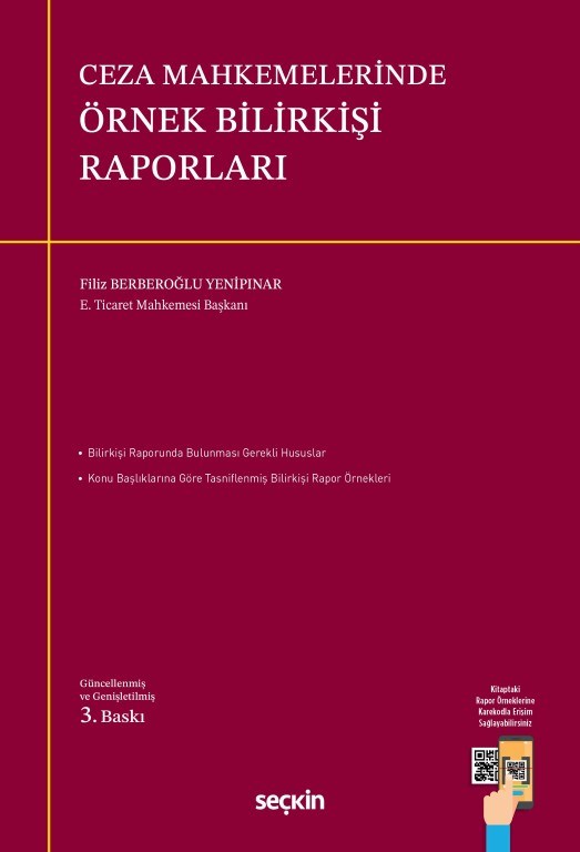 Ceza Mahkemelerinde Örnek Bilirkişi Raporları