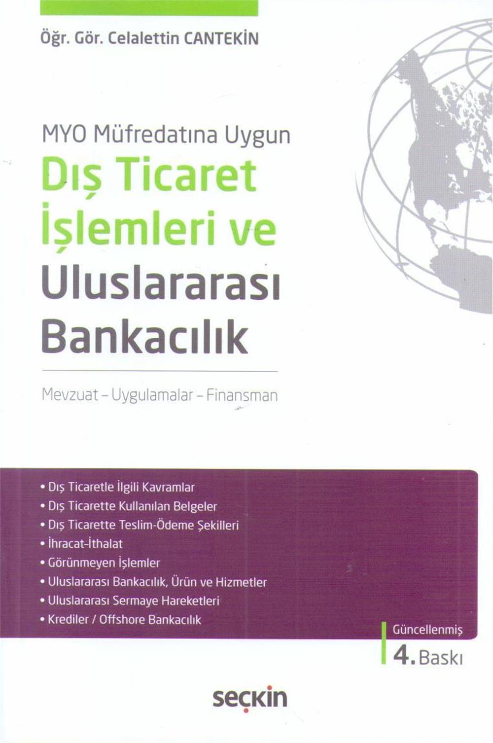 Dış Ticaret İşlemleri ve Uluslararası Bankacılık