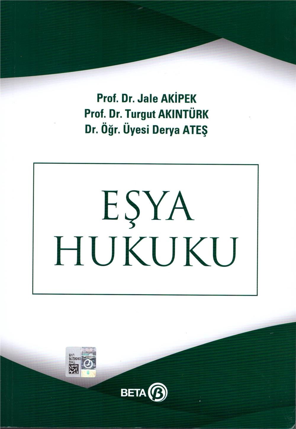 Eşya Hukuku